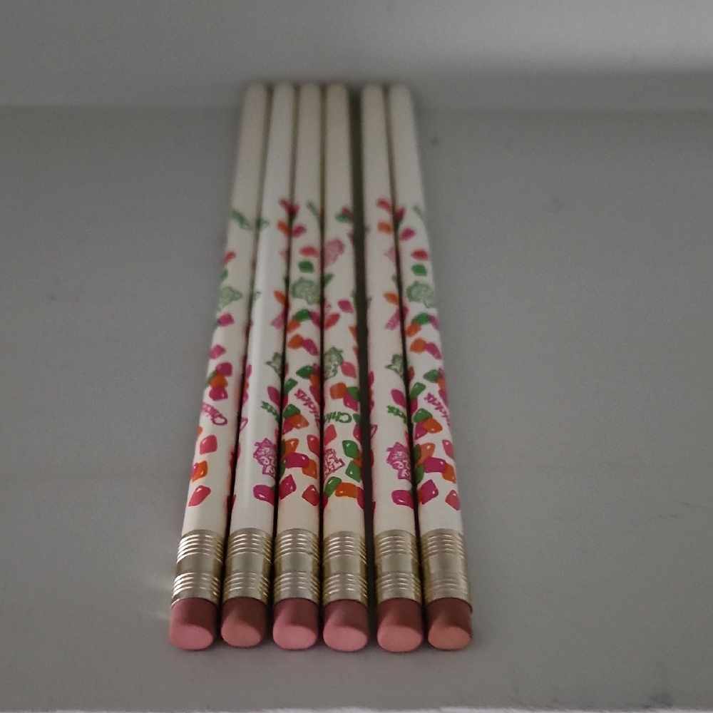 Vintage Chiclets Pencils - 6